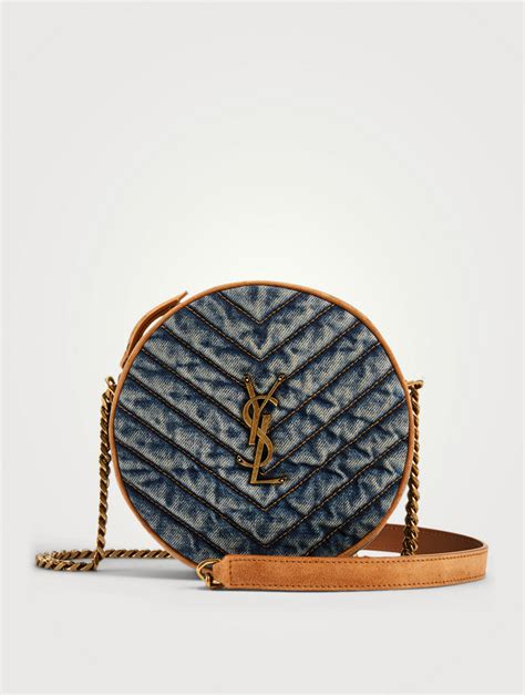 ysl cross bosy|YSL denim crossbody.